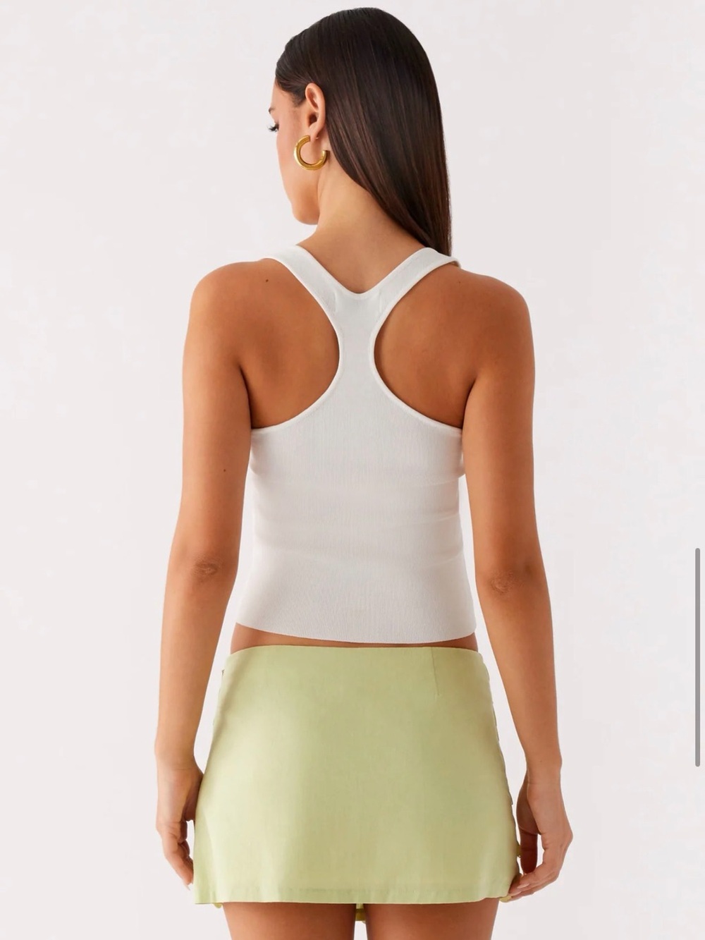 Peppermayo Movie Star Mini Skirt - Green - Picture 5 of 13